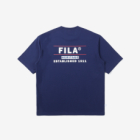 FILA R 로고 반팔 티셔츠 썸네일 이미지 2