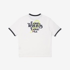 LOVE TENNIS 배색 티셔츠 썸네일 이미지 2