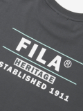 FILA R 로고 반팔 티셔츠 썸네일 이미지 4