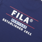 FILA R 로고 반팔 티셔츠 썸네일 이미지 5