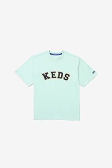 <22SS> Keds 바시티 로고 반팔 티셔츠